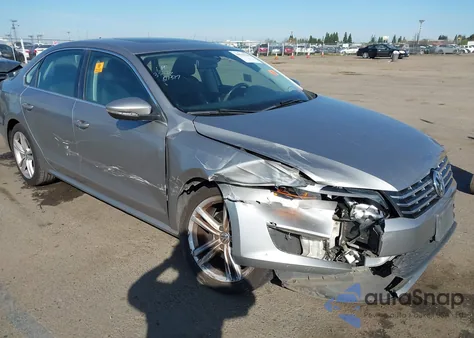 2012 Volkswagen Passat 2.0L Tdi Sel Premium from USA, damaged, VIN 1VWCN7A39CC097831